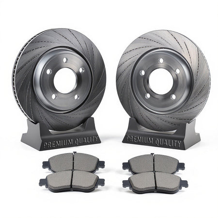 1993-1997 Honda Civic Coupe Rear Brake Set Brake Pad And Rotor — complete rear brake kit engineered for quiet, confident stopping with OEM GRADE rotors and pads.