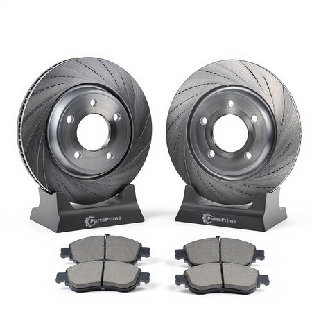 2017-2023 Dodge Charger Rear Brake Set Brake Pad And Rotor — complete rear brake kit engineered for quiet, confident stopping with OEM GRADE rotors and pads.