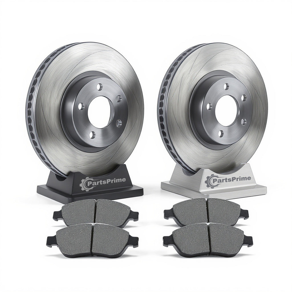 1999-2003 Ford F250 Rear Brake Set Brake Pad And Rotor — rear truck brake kit engineered for hauling and stability with heavy-duty pads and coated rotors for dependable control.