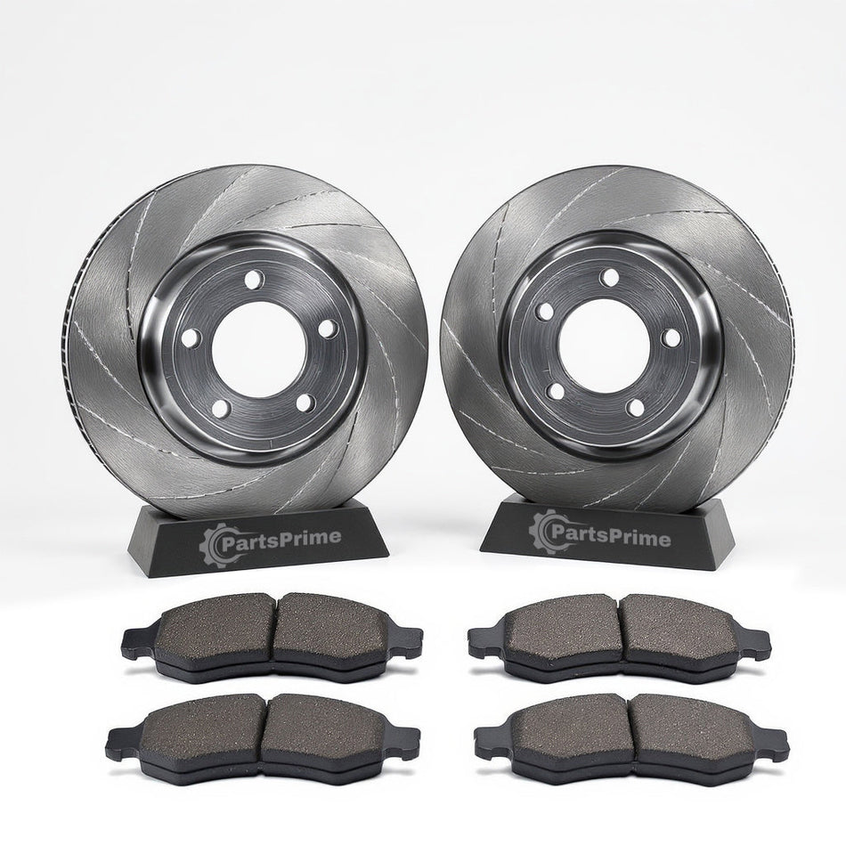 2021-2023 Mercedes Gle350 Rear Brake Set Brake Pad And Rotor — complete rear SUV brake kit designed for balanced stopping power, premium pads, and coated rotors built for strength and reliability.